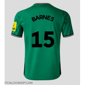 Newcastle United Harvey Barnes #15 Seconda Maglia 2023-24 Manica Corta